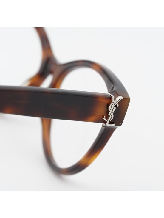 Saint Laurent SLM34 005 Eyeglasses Havana 53mm Cat Eye Frame main image 11